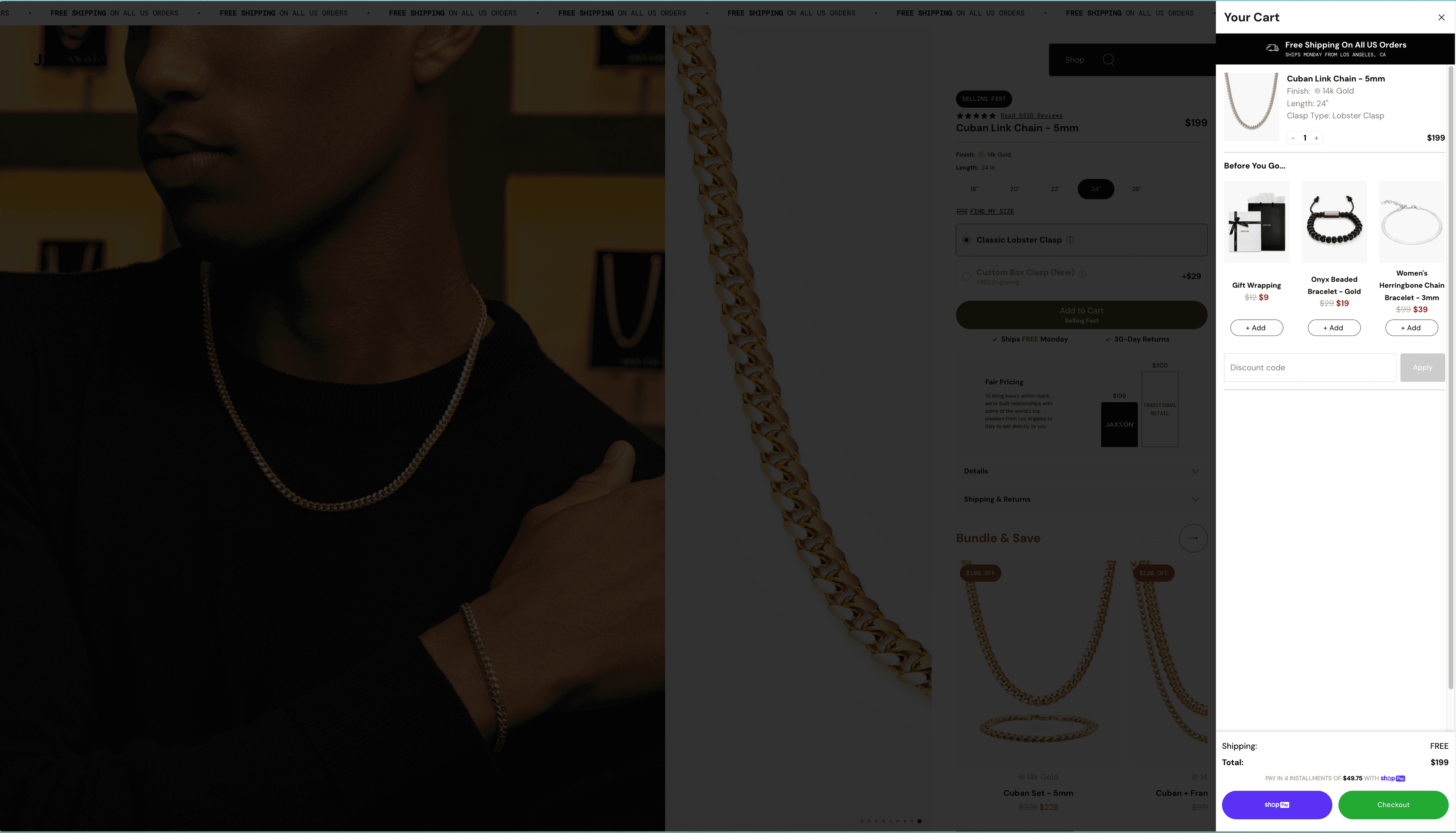 Luxury Split-Screen Blog Hero