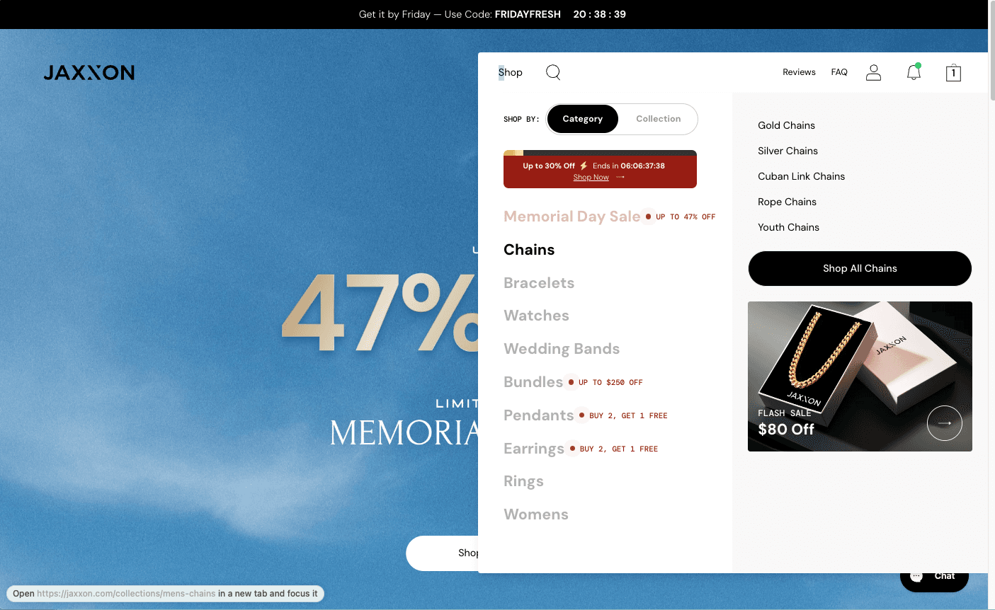 Premium Expandable Navigation